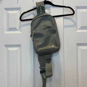 Adidas Men's/ Women’s Olive Green Sling Belt Bag